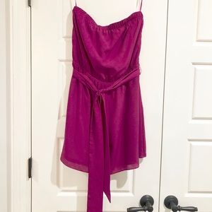 Express strapless dress